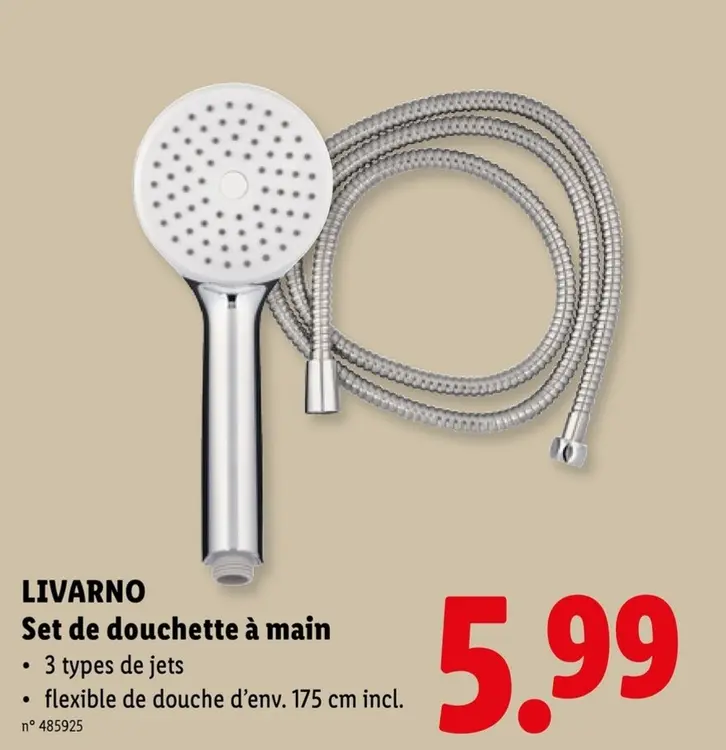 Offre: Set de douchette à main