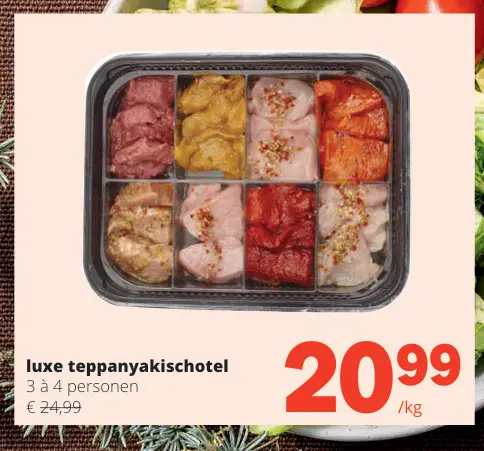 Promotie: luxe teppanyakischotel