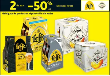 Aanbieding: Leffe en Tripel Karmeliet