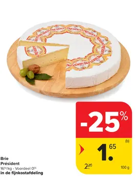 Aanbieding: Brie Président