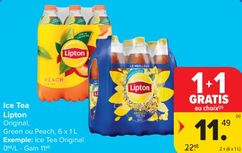Offre: Ice Tea