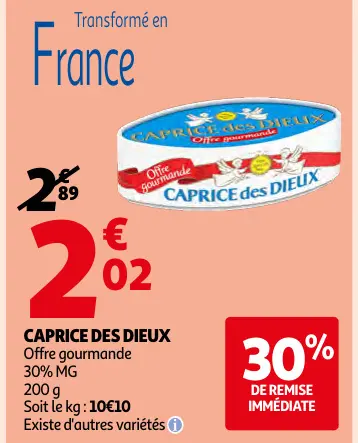 Promotie: Caprice des dieux