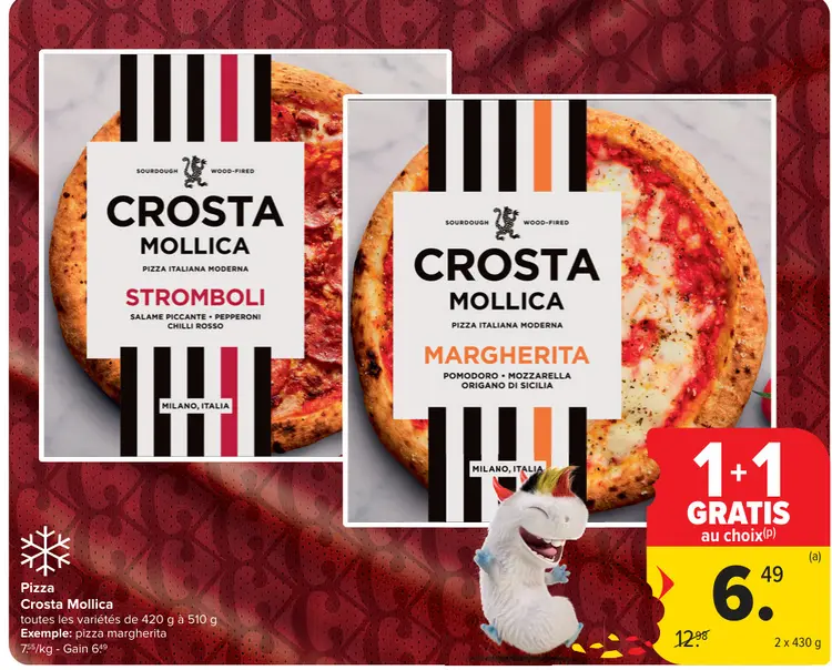 Offre: Pizza Crosta Mollica
