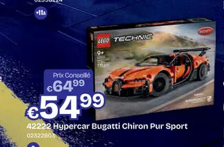 Offre: Hypercar Bugatti Chiron Pur Sport