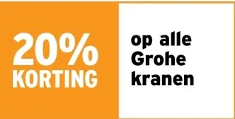 Promotie: Grohe kranen