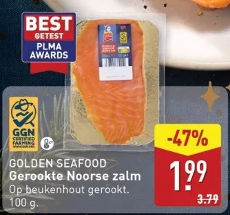 Aanbieding: Gerookte Noorse zalm