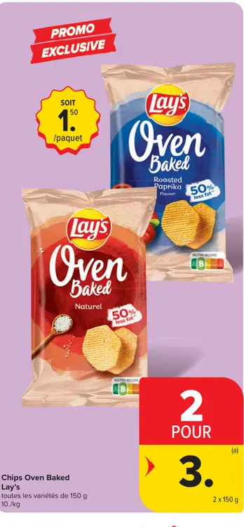Offre: Chips Oven Baked