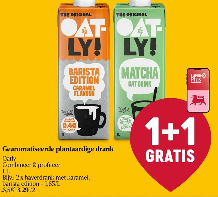 Promotie: Gearomatiseerde plantaardige drank