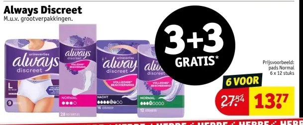Aanbieding: Always Discreet