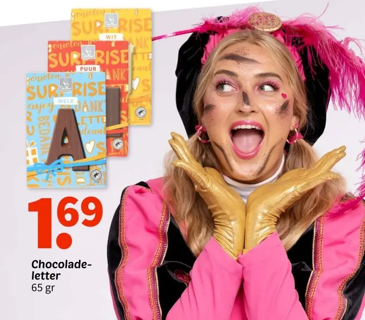 Aanbieding: Chocoladeletter