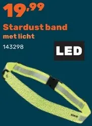 Promotie: Stardust band met licht