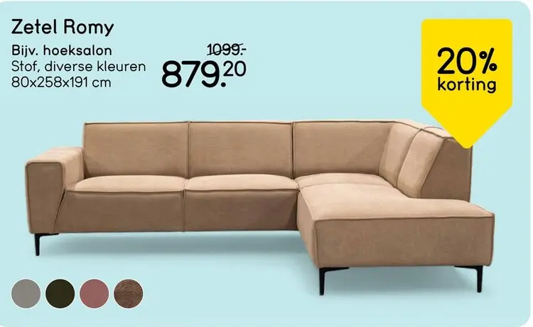 Promotie: Zetel Romy