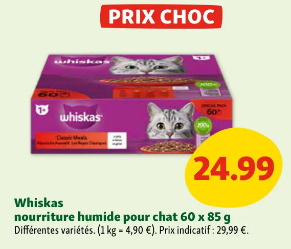 Offre: Nourriture humide pour chat
