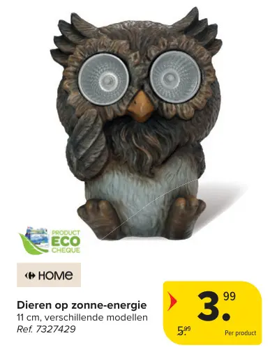 Promotie: Dieren op zonne-energie