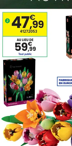 Offre: LEGO Botanical Collection Tulips