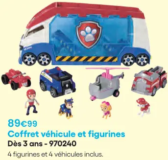 Offre: Coffret véhicule et figurines
