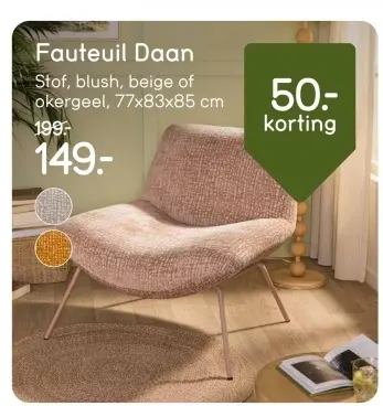 Aanbieding: Fauteuil Daan