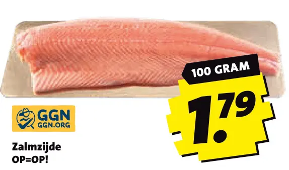 Aanbieding: Zalmzijde