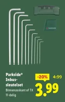 Aanbieding: Inbussleutelset