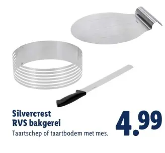 Aanbieding: RVS bakgerei