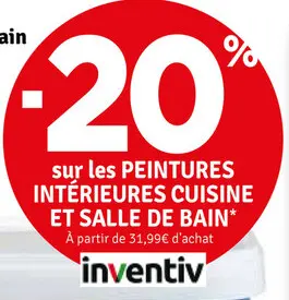 Offre: Peintures intérieures cuisine et salle de bai