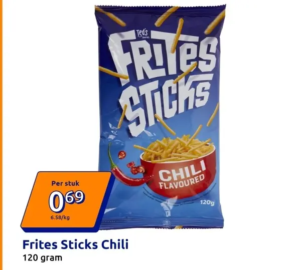 Aanbieding: Frites Sticks Chili