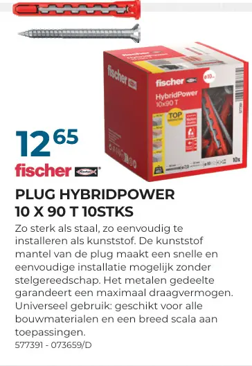 Promotie: Plug hybridpower 10 x 90 t