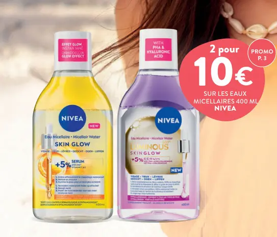 Offre: Eaux Micellaires