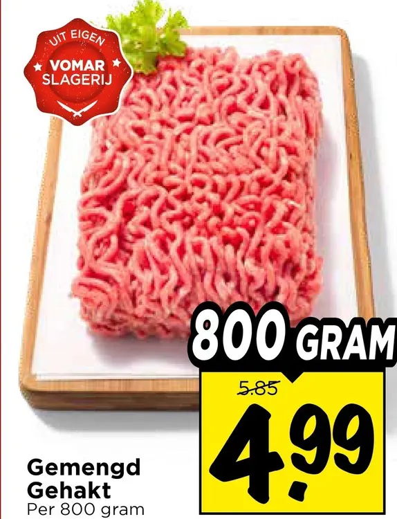Aanbieding: Gemengd Gehakt