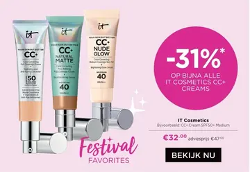 Aanbieding: IT Cosmetics CC+ Creams