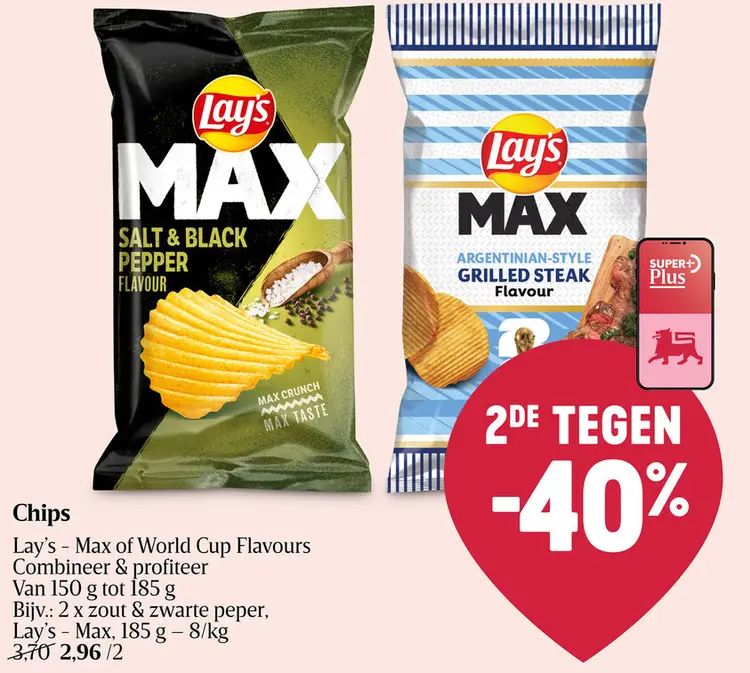 Promotie: Lay's - Max of World Cup Flavours