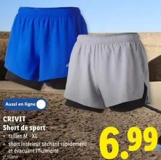 Offre: Short de sport