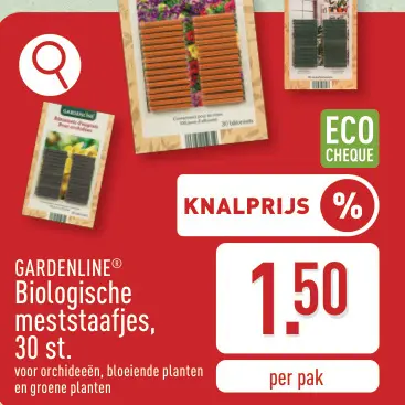 Promotie: Biologische meststaafjes