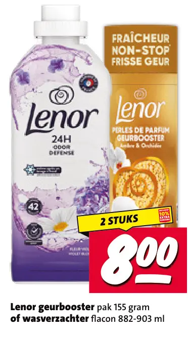 Aanbieding: Geurbooster of wasverzachter