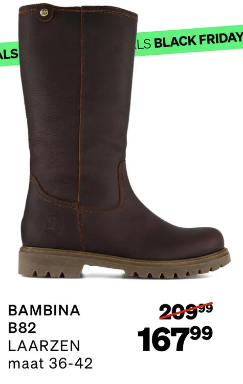 Aanbieding: Panama Jack Bambina B82 Laarzen bruin Leer Laarzen - bruin