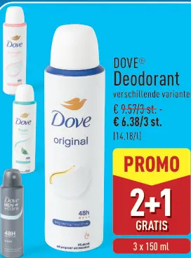 Promotie: Deodorant