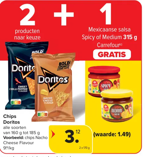 Promotie: Doritos Chips