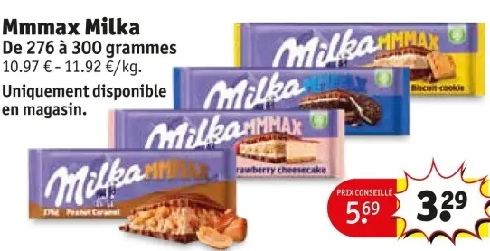 Offre: Mmmax Milka