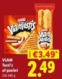 Aanbieding: Tosti's of panini