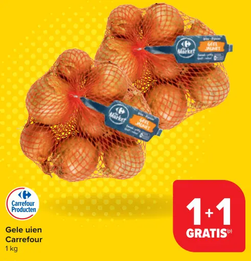 Promotie: Gele uien