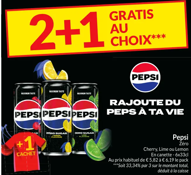 Offre: Pepsi Zéro