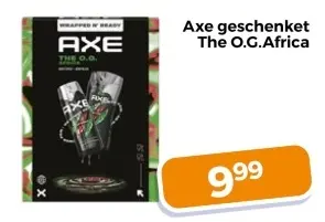Aanbieding: Axe geschenket The O.G.Africa
