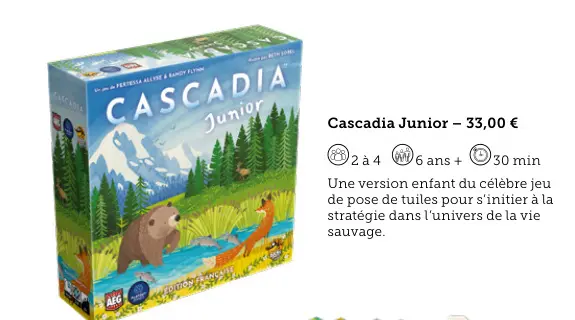 Offre: Cascadia Junior