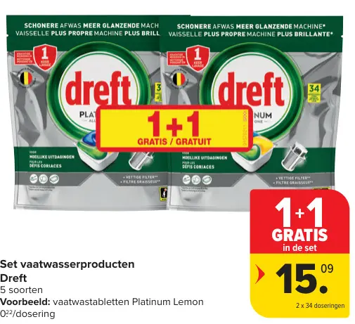 Promotie: Set vaatwasserproducten