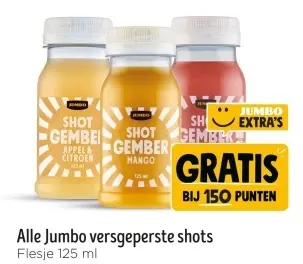 Aanbieding: Alle Jumbo versgeperste shots