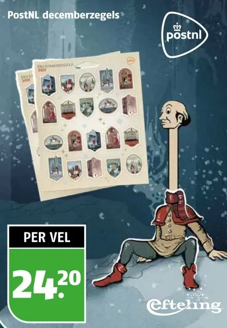 Aanbieding: PostNL decemberzegels