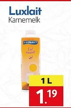 Aanbieding: Karnemelk