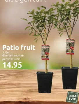 Aanbieding: Patio fruit