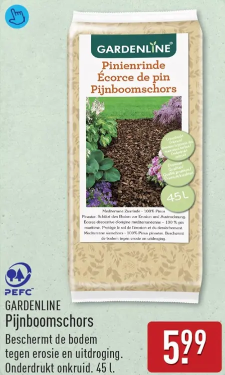 Aanbieding: Pijnboomschors