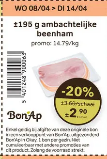 Promotie: Ambachtelijke beenham